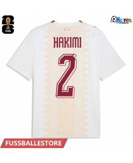 Günstige Marokko Achraf Hakimi #2 Auswärtstrikot WM 2026 Kurzarm